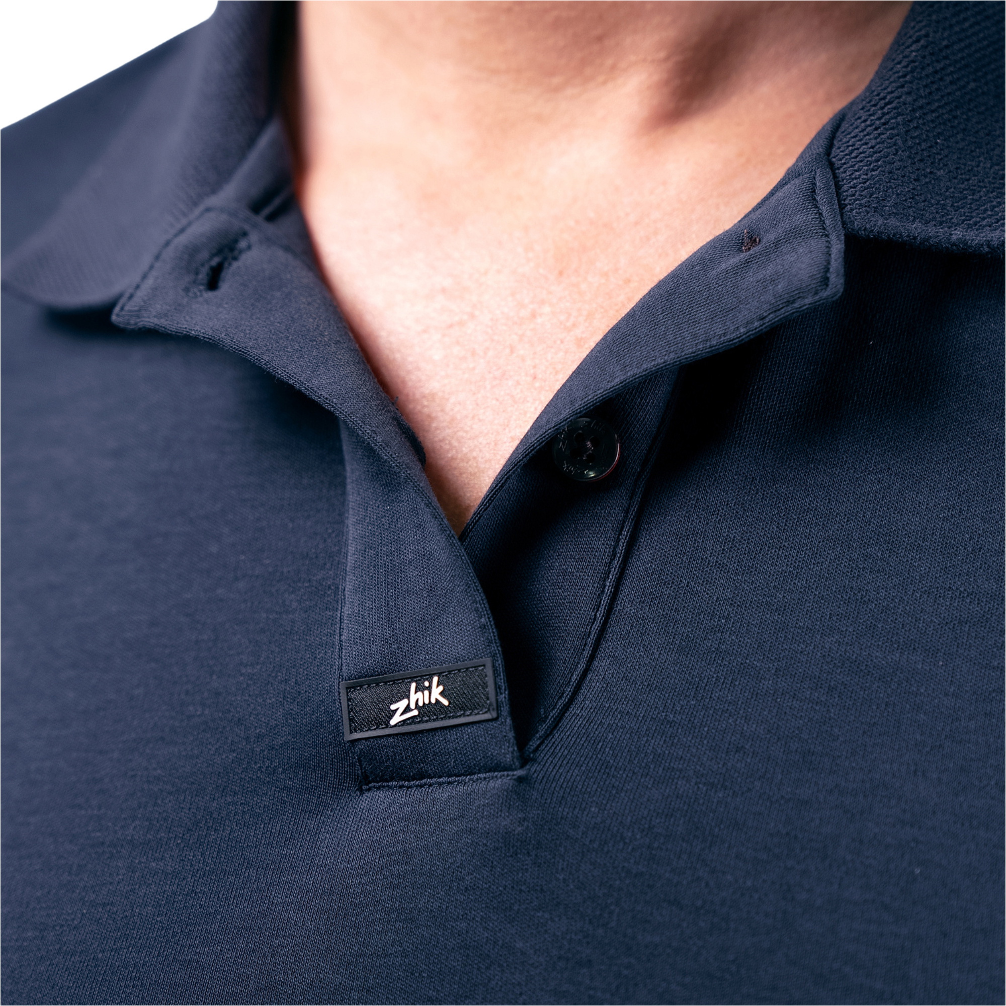 Zhik Polo De Algodão Pima Para Mulher POL-0170-W-NVY - Navy Blue